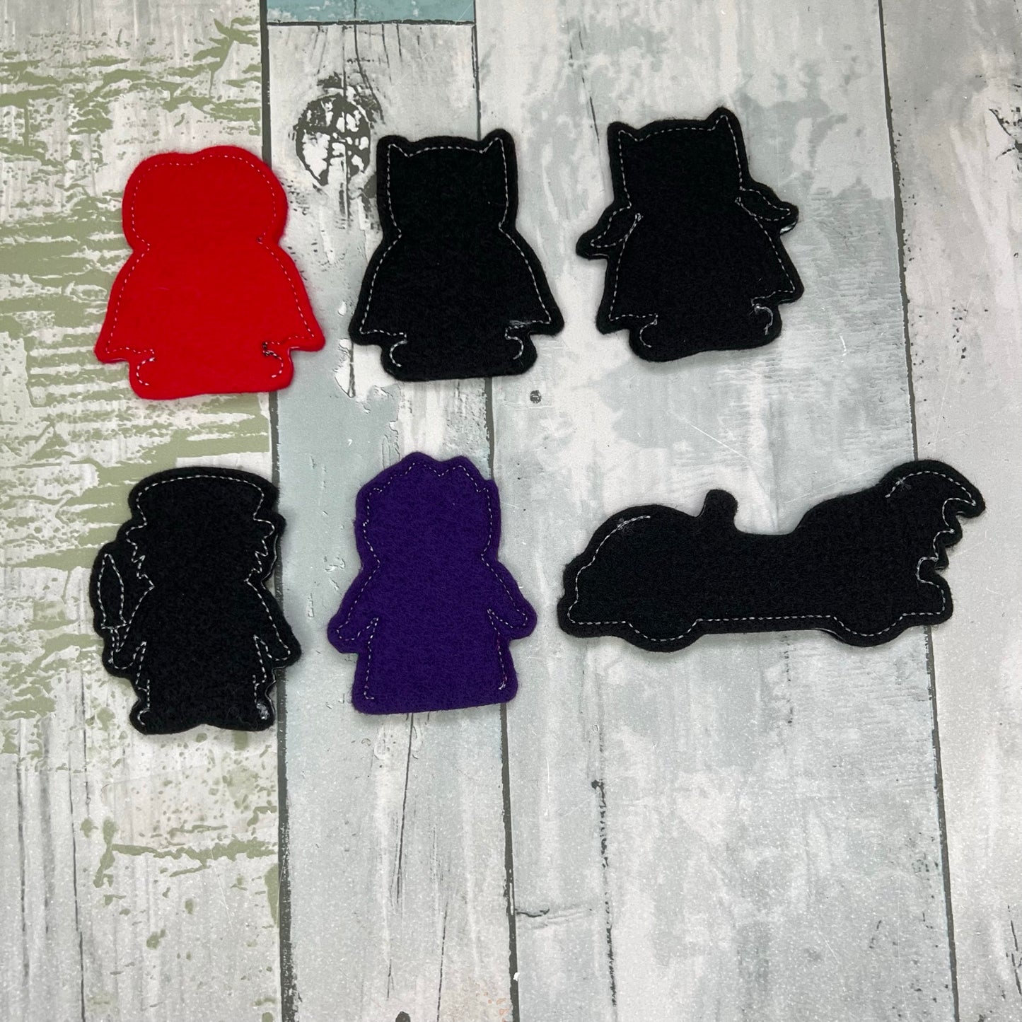Superhero Set #4 Finger Puppets