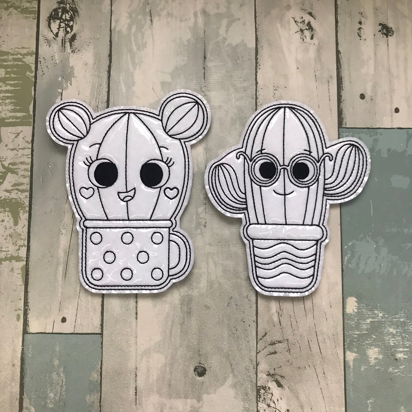 Cactus Kids Colouring Dolls