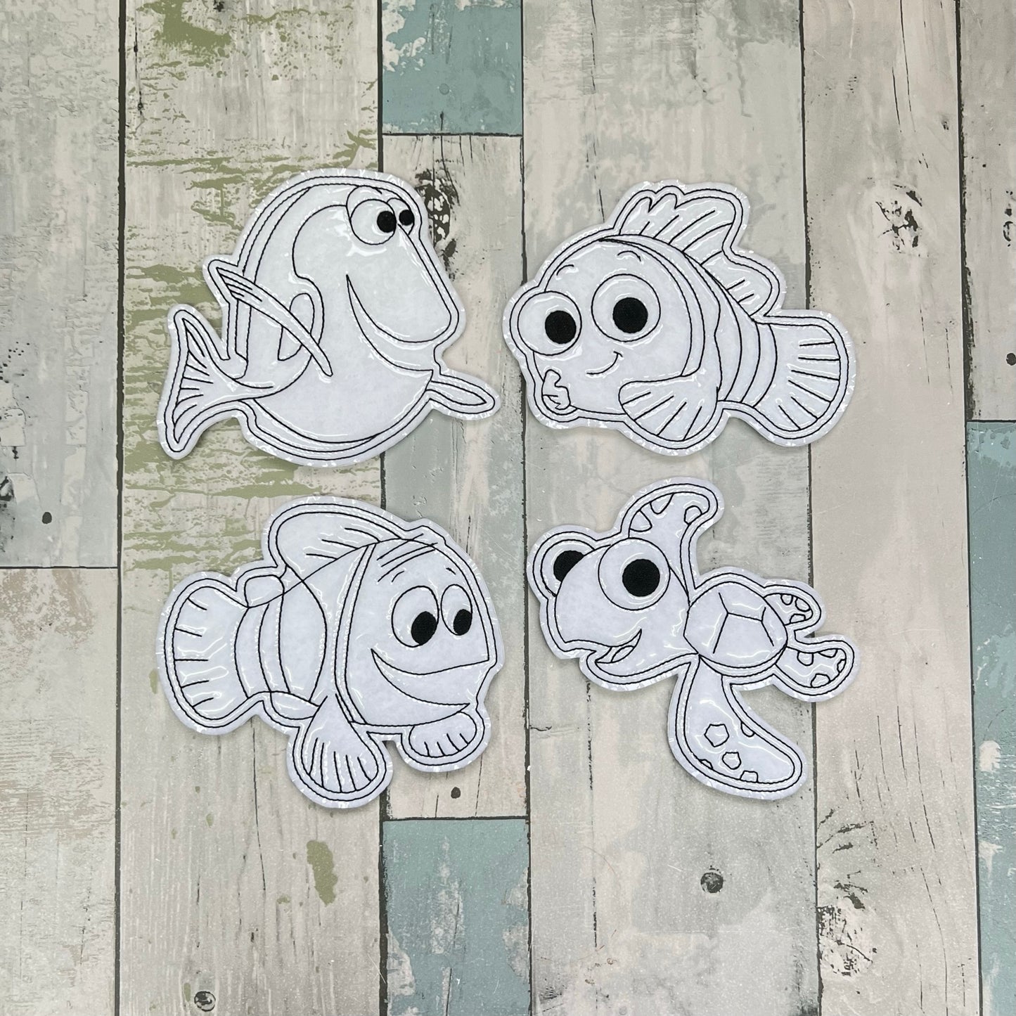 Under Sea Friends Colouring Dolls