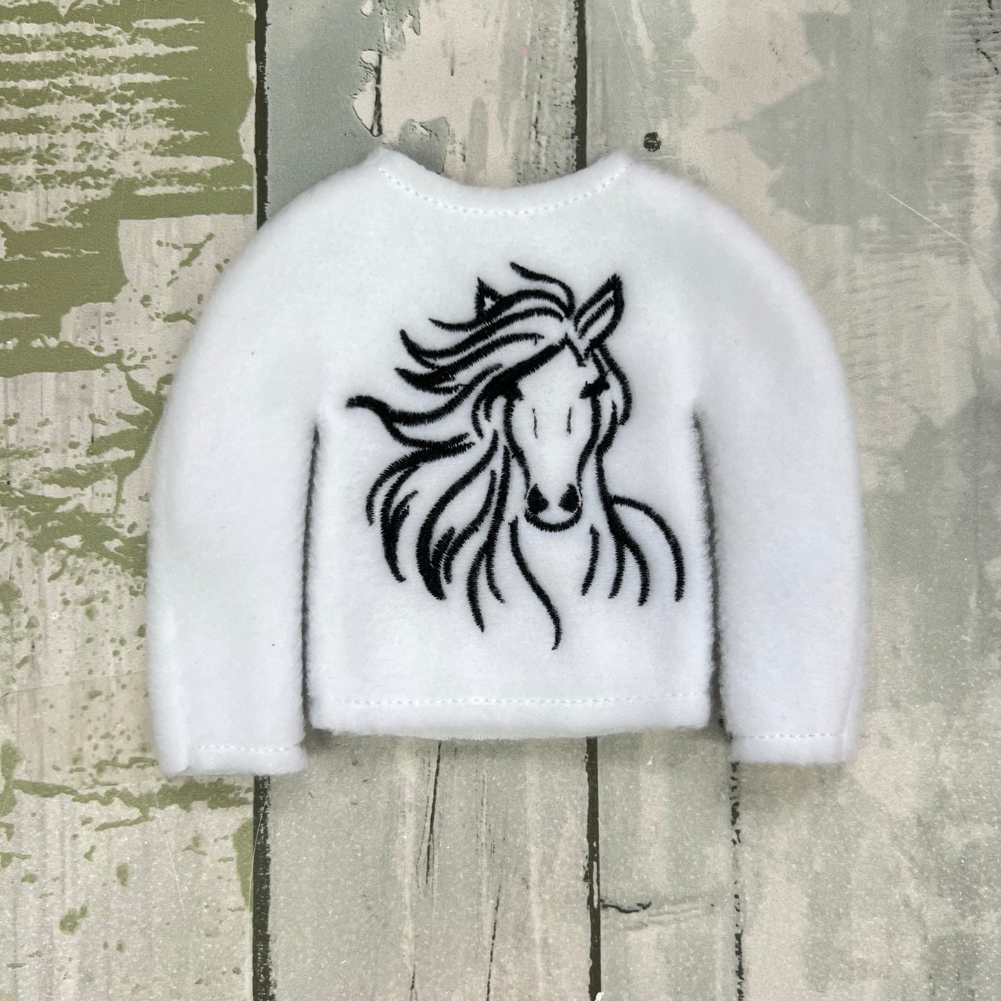 Horse Elf Sweater