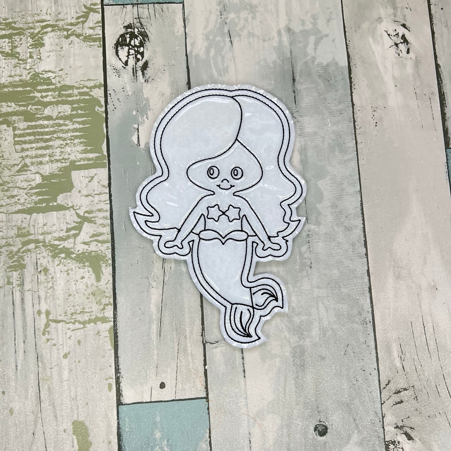 Mermaid Colouring Doll