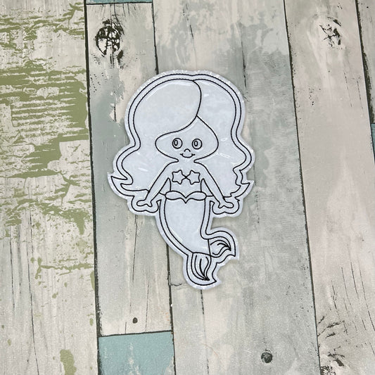 Mermaid Colouring Doll