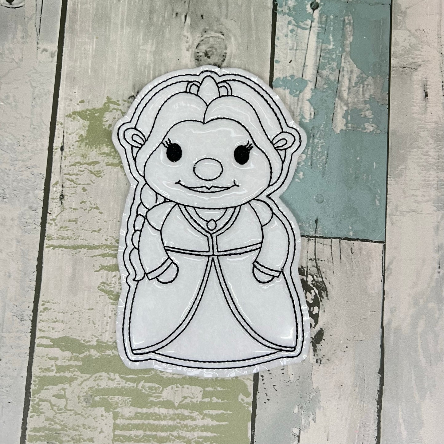 Ogre & Friends Colouring Dolls