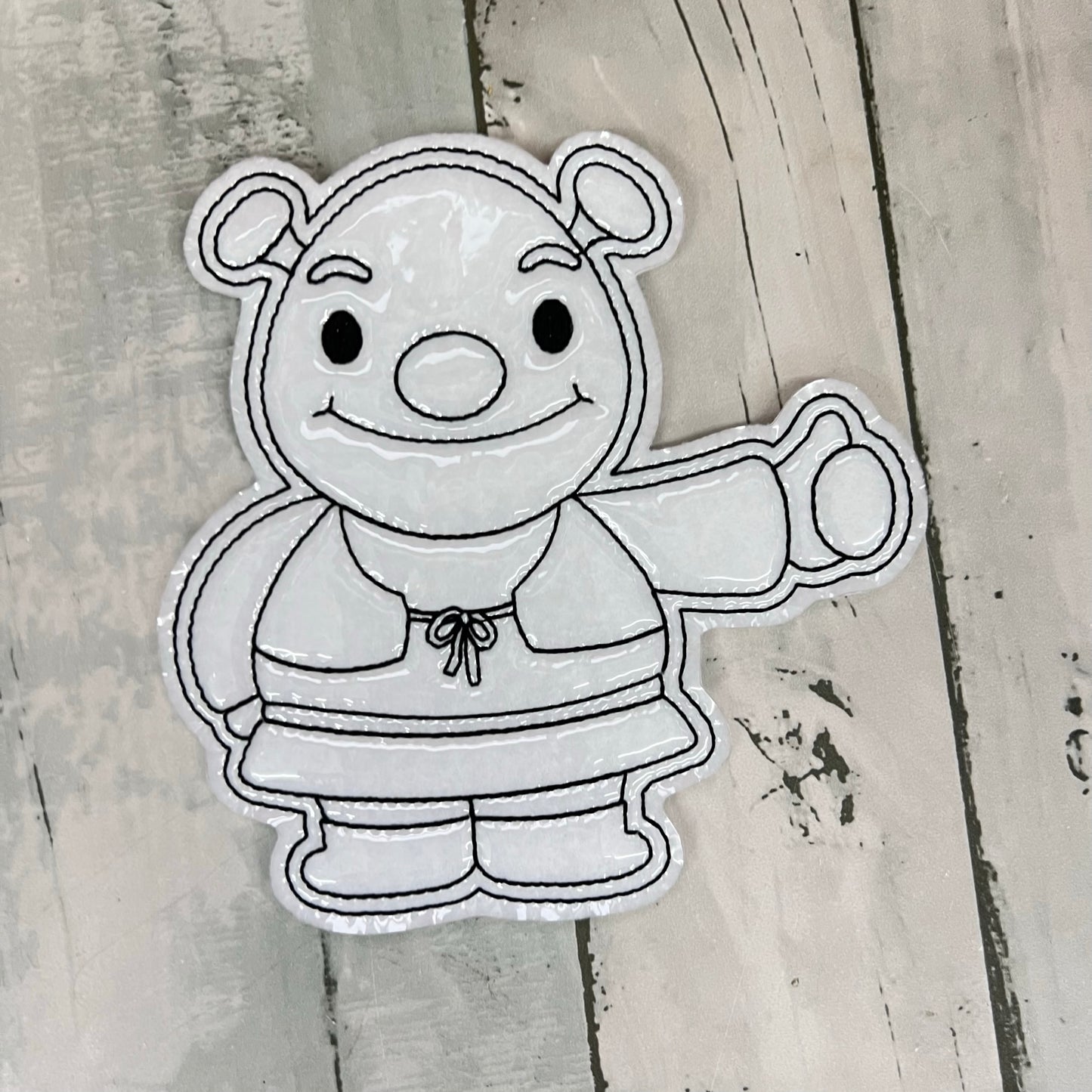 Ogre & Friends Colouring Dolls