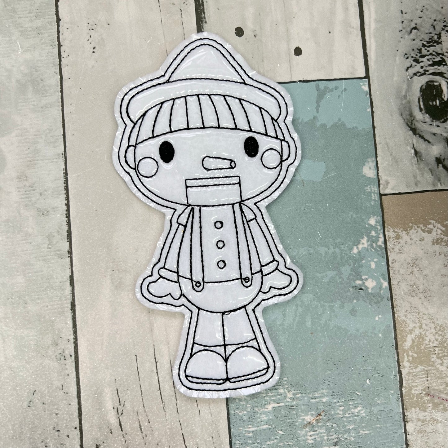 Ogre & Friends Colouring Dolls