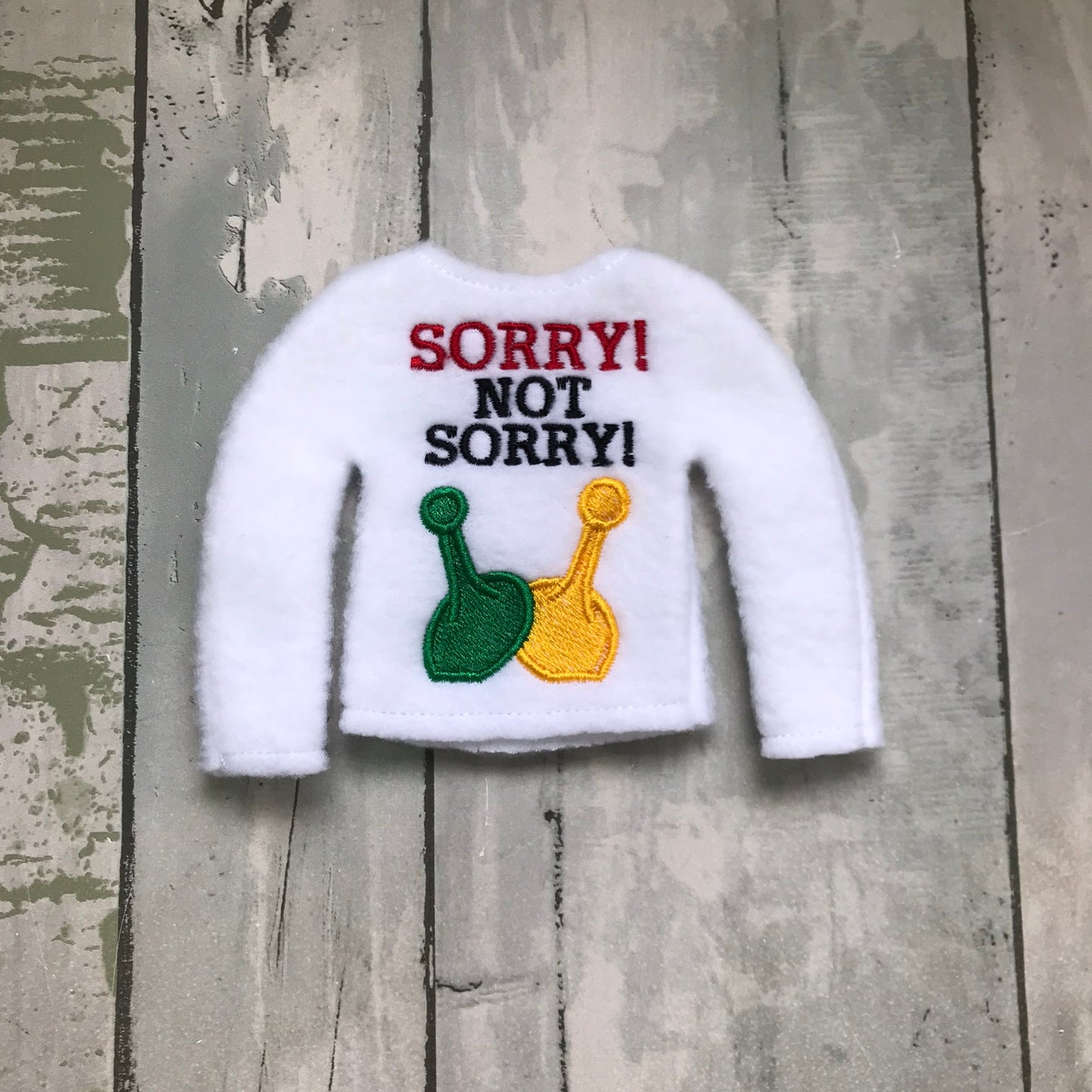 Sorry! Not Sorry Elf Sweater