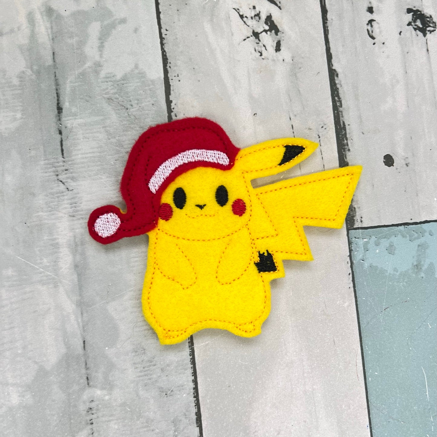 Yellow Searching Animal Felt Finger Puppet with Pouch