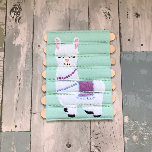 Alpaca Stick Felt Puzzle