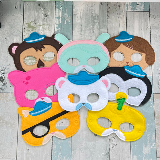 Creature Report Masks Masks Felt Play Masks