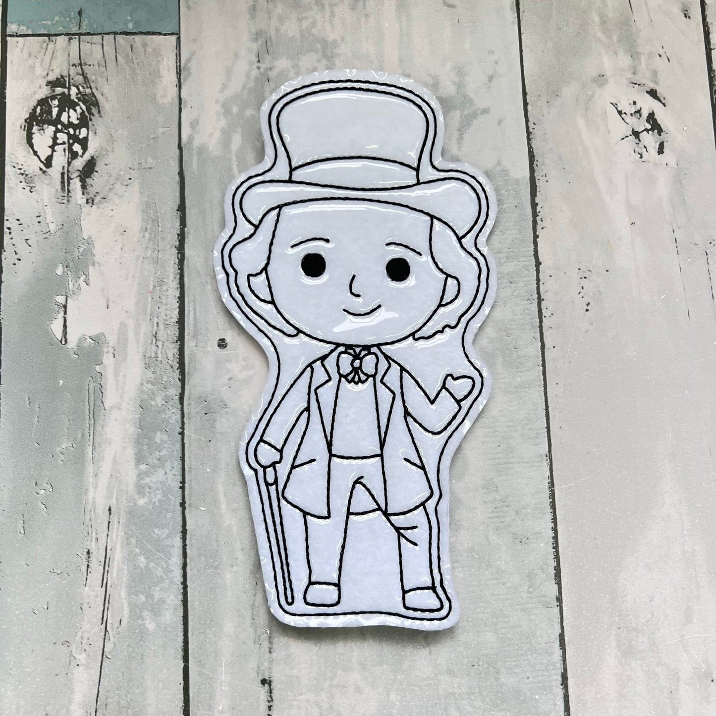 Chocolate Maker Colouring Dolls