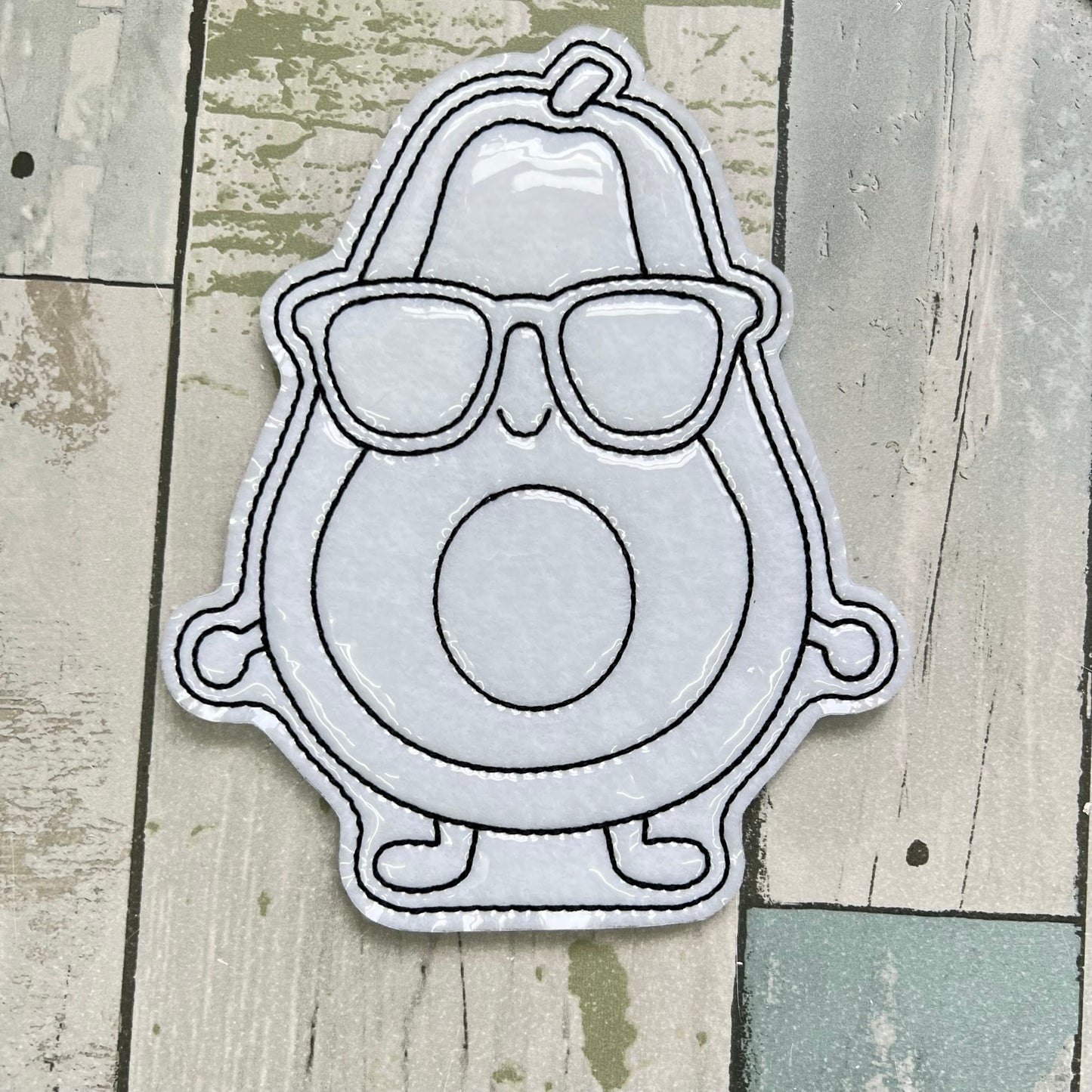 Avocado Set 2 Colouring Dolls