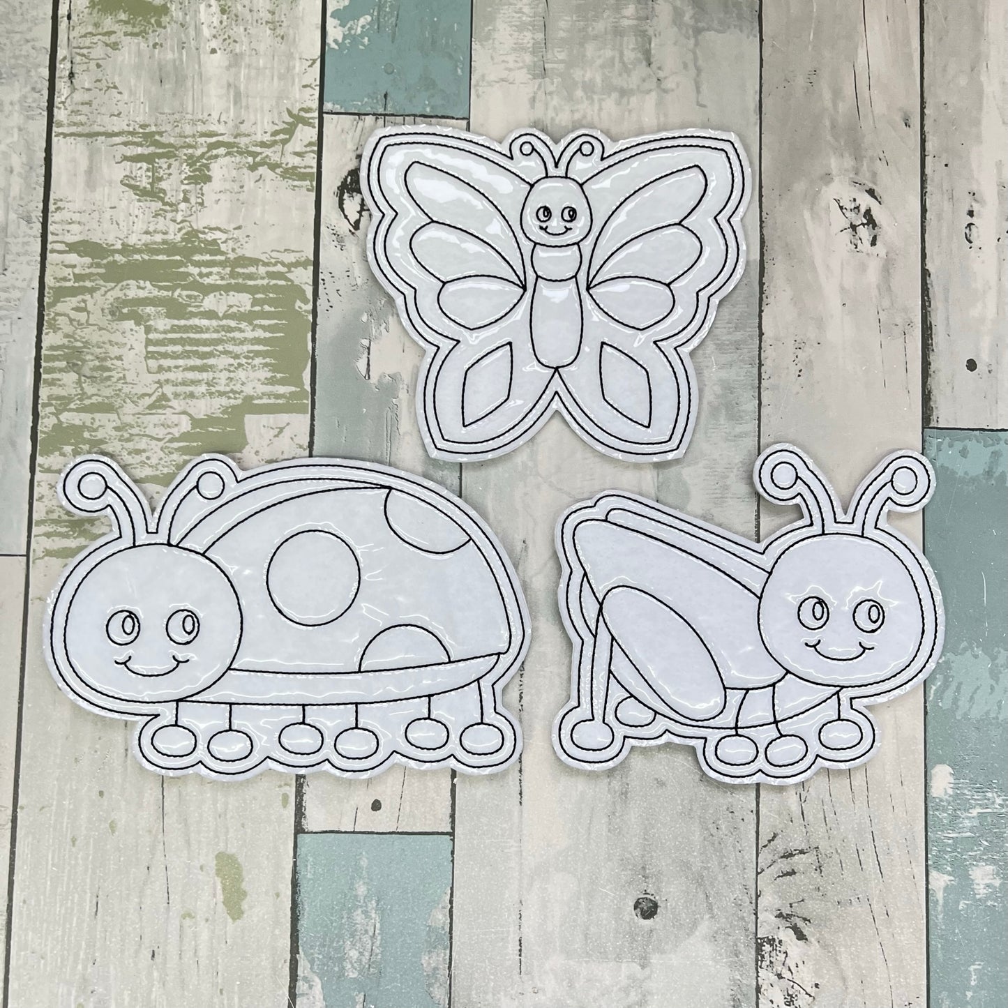 Bugs Set 3 Colouring Dolls