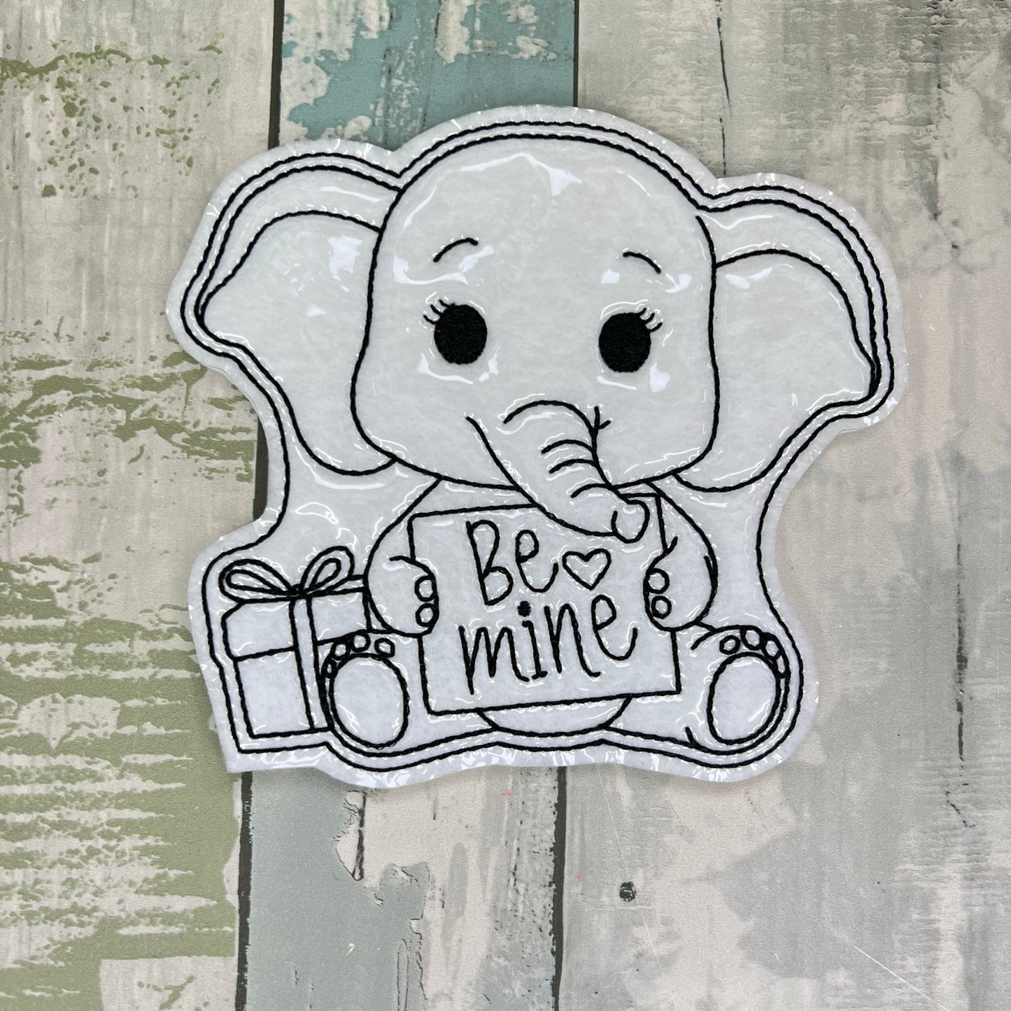 Valentines Animals Set 2 Colouring Dolls