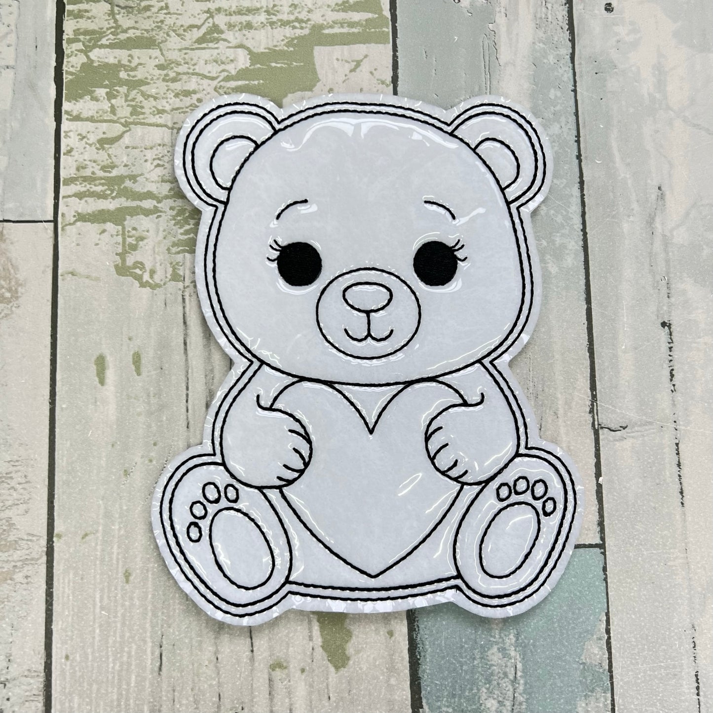 Valentines Animals Set 2 Colouring Dolls