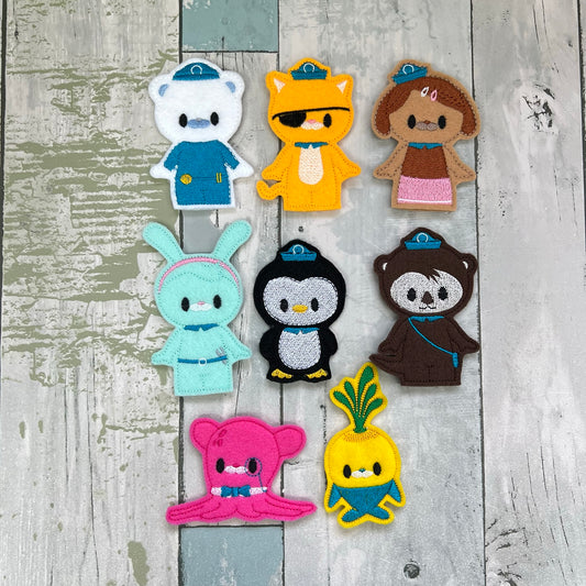 Ocean Explorer Crew Finger Puppets
