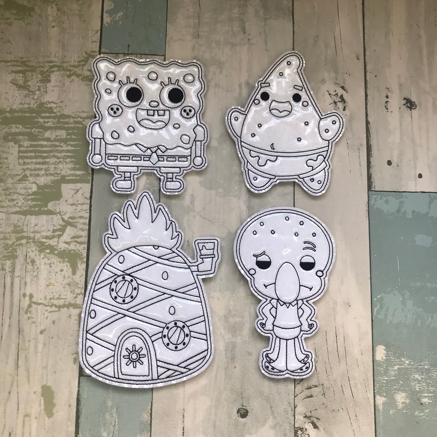 Under the Sea Colouring Dolls