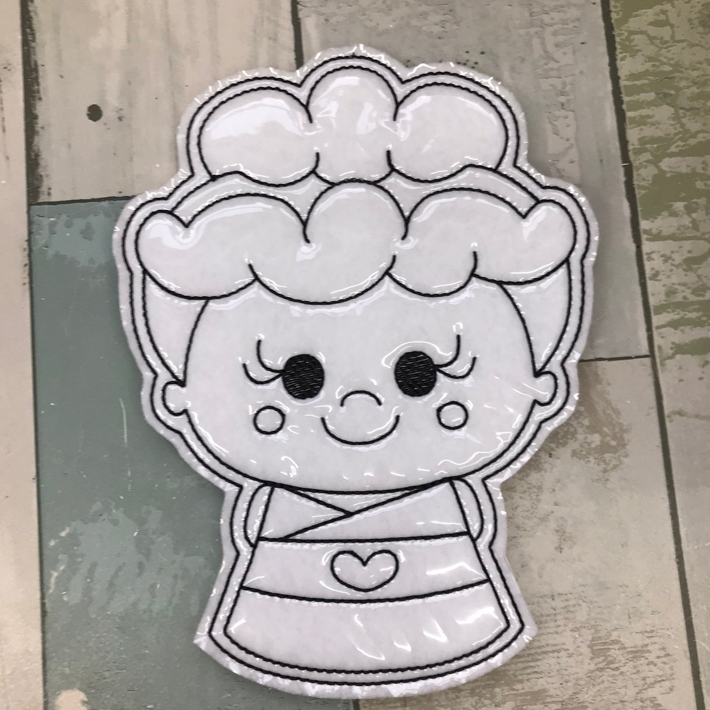 Princess Set 6 Colouring Dolls