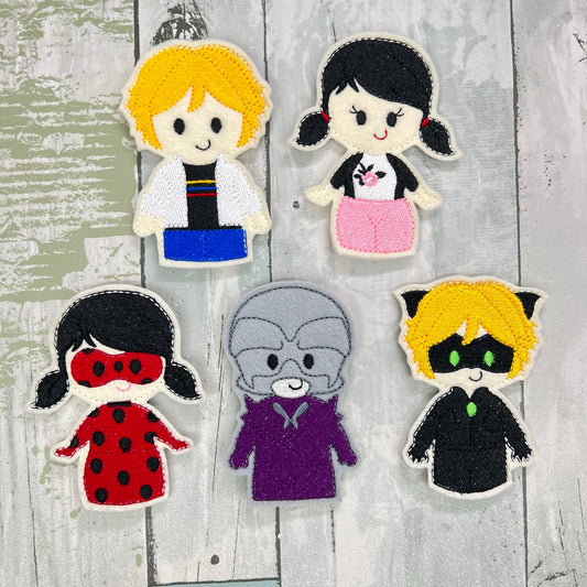 Crime Fighting Friends Finger Puppets