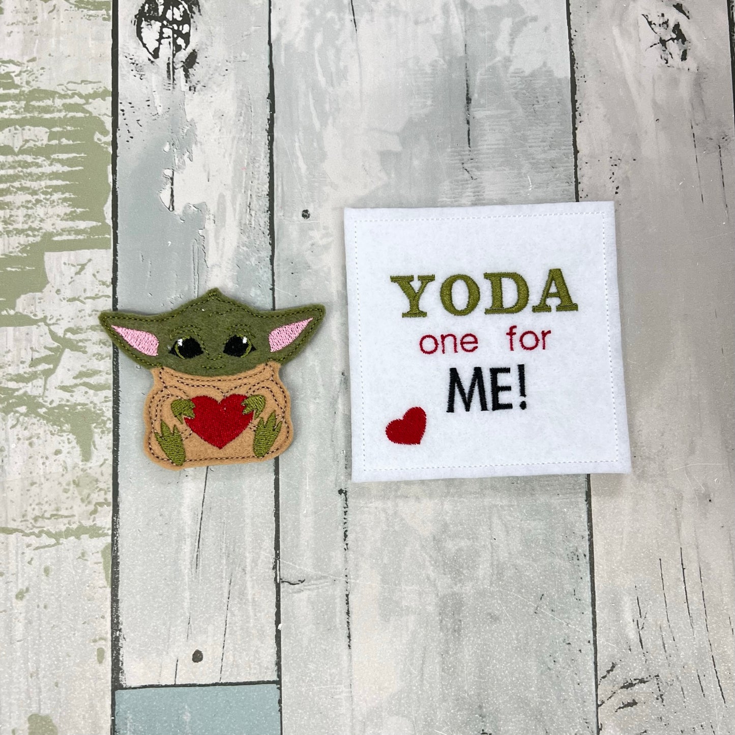 One For Me Felt Finger Puppet with Pouch