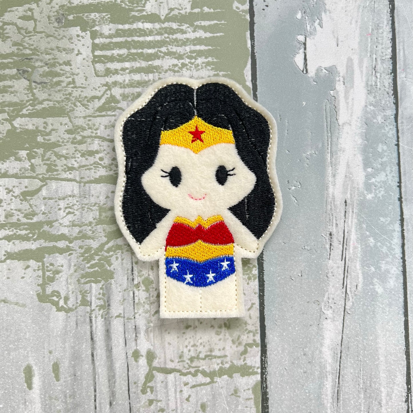 You Are Awesome Felt Finger Puppet with Pouch