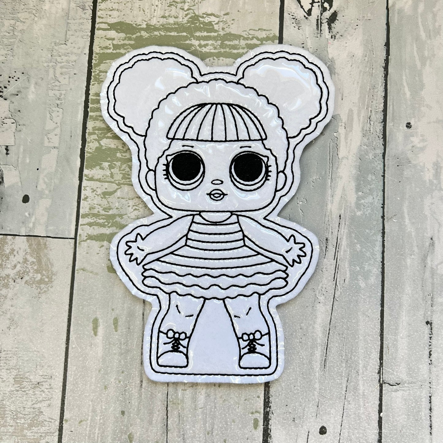 Happy Girls Set #1 Colouring Dolls