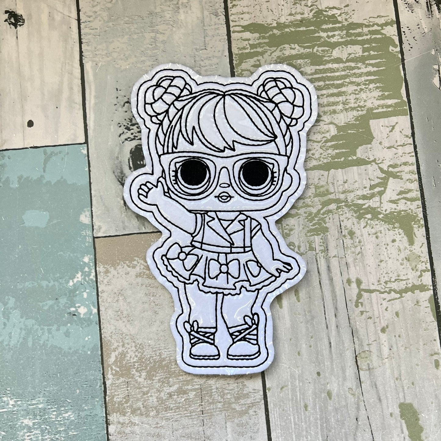 Happy Girls Set #1 Colouring Dolls