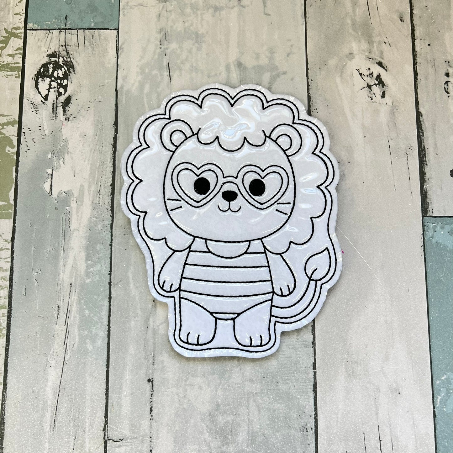 Summertime Animals Colouring Dolls