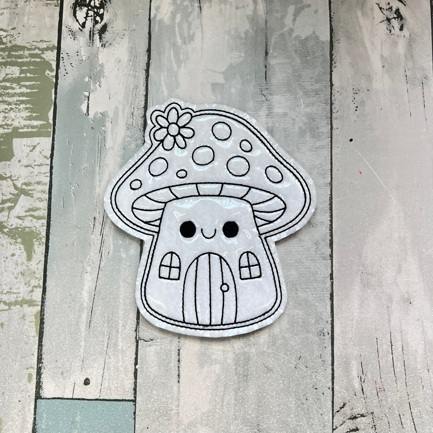 Mushroom House & Sunflower Friends Colouring Dolls