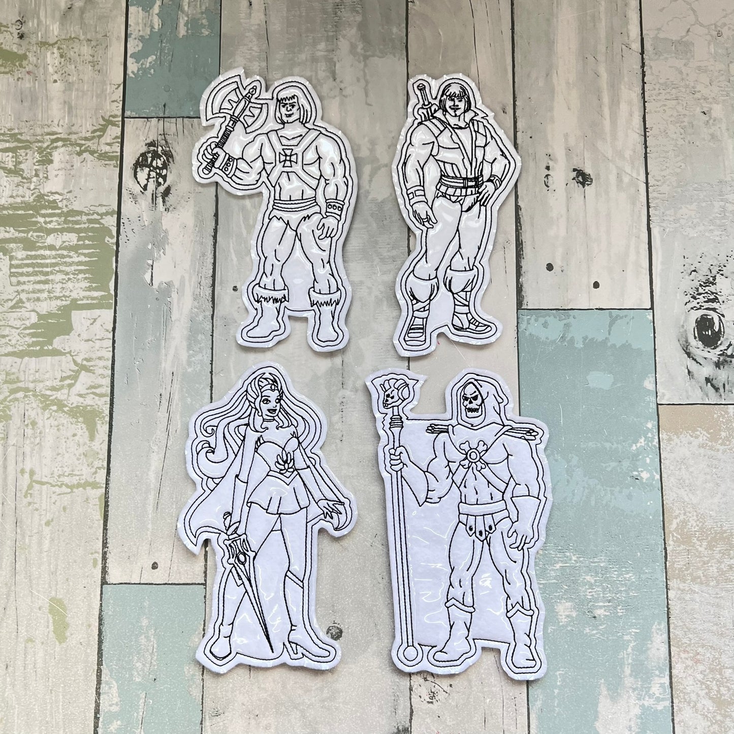 Sword Wielding Prince Colouring Dolls