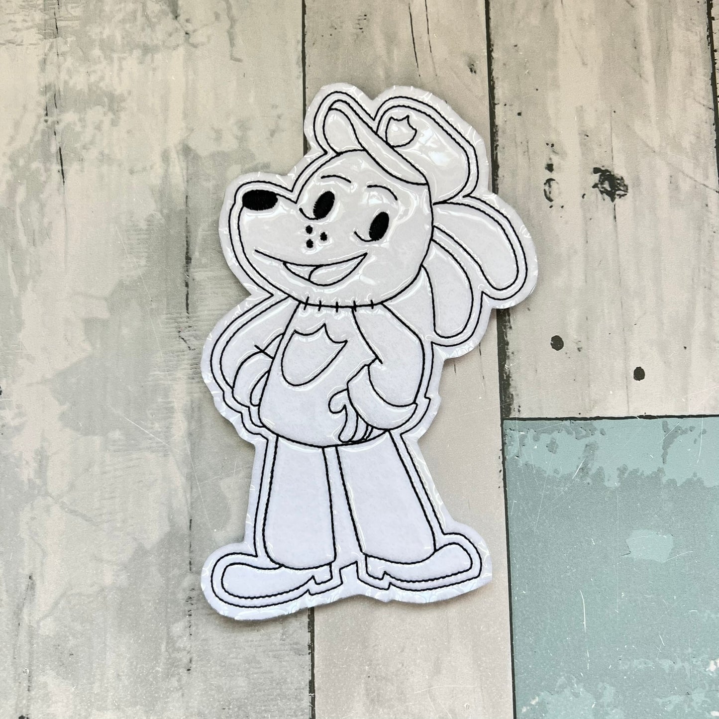 Captain Canine & Friends Colouring Dolls