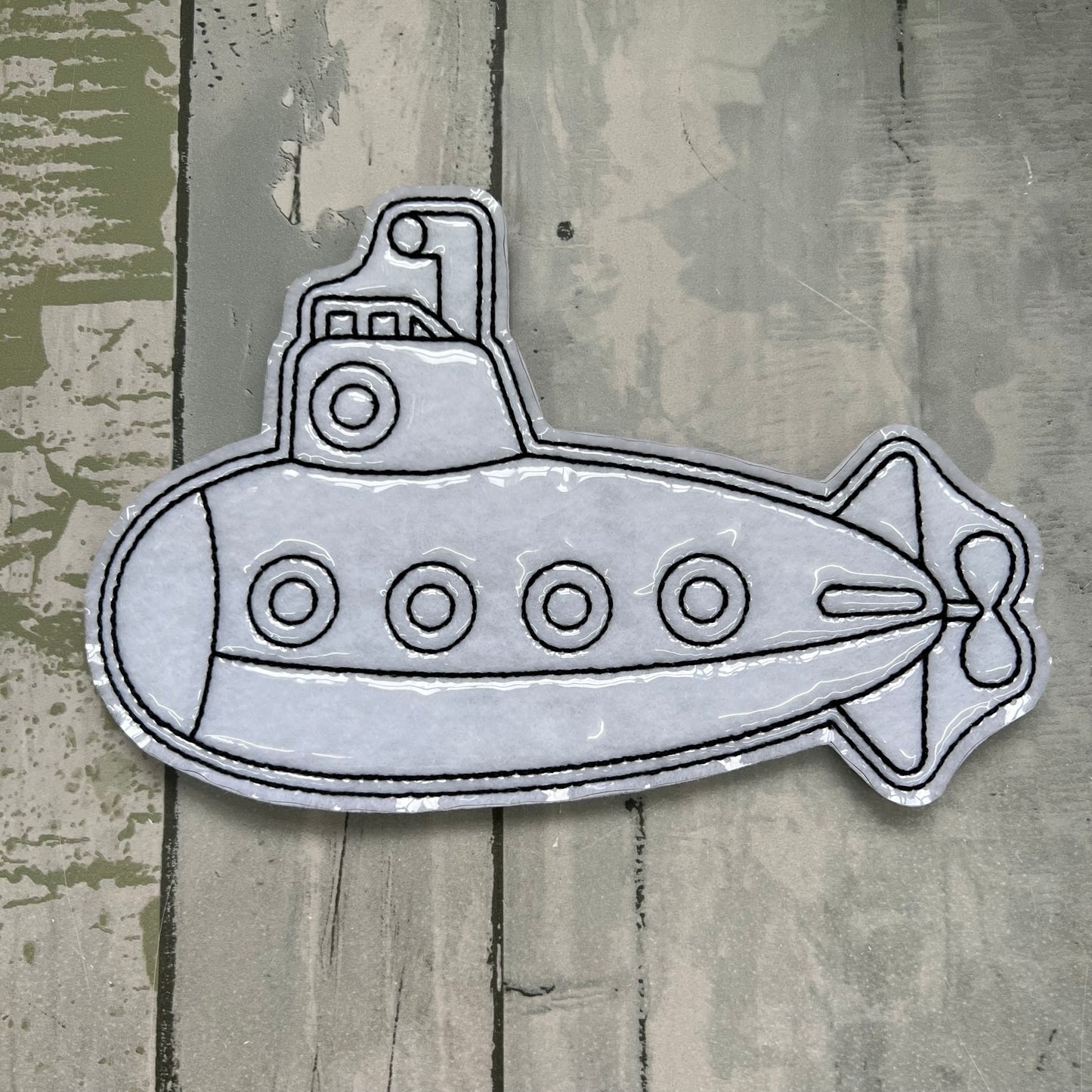 Submarine Colouring Doll