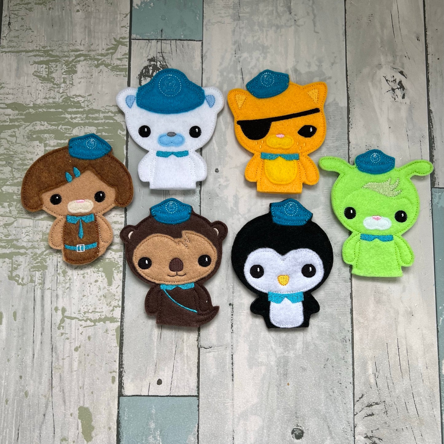 Under The Sea Explorers Finger Puppets