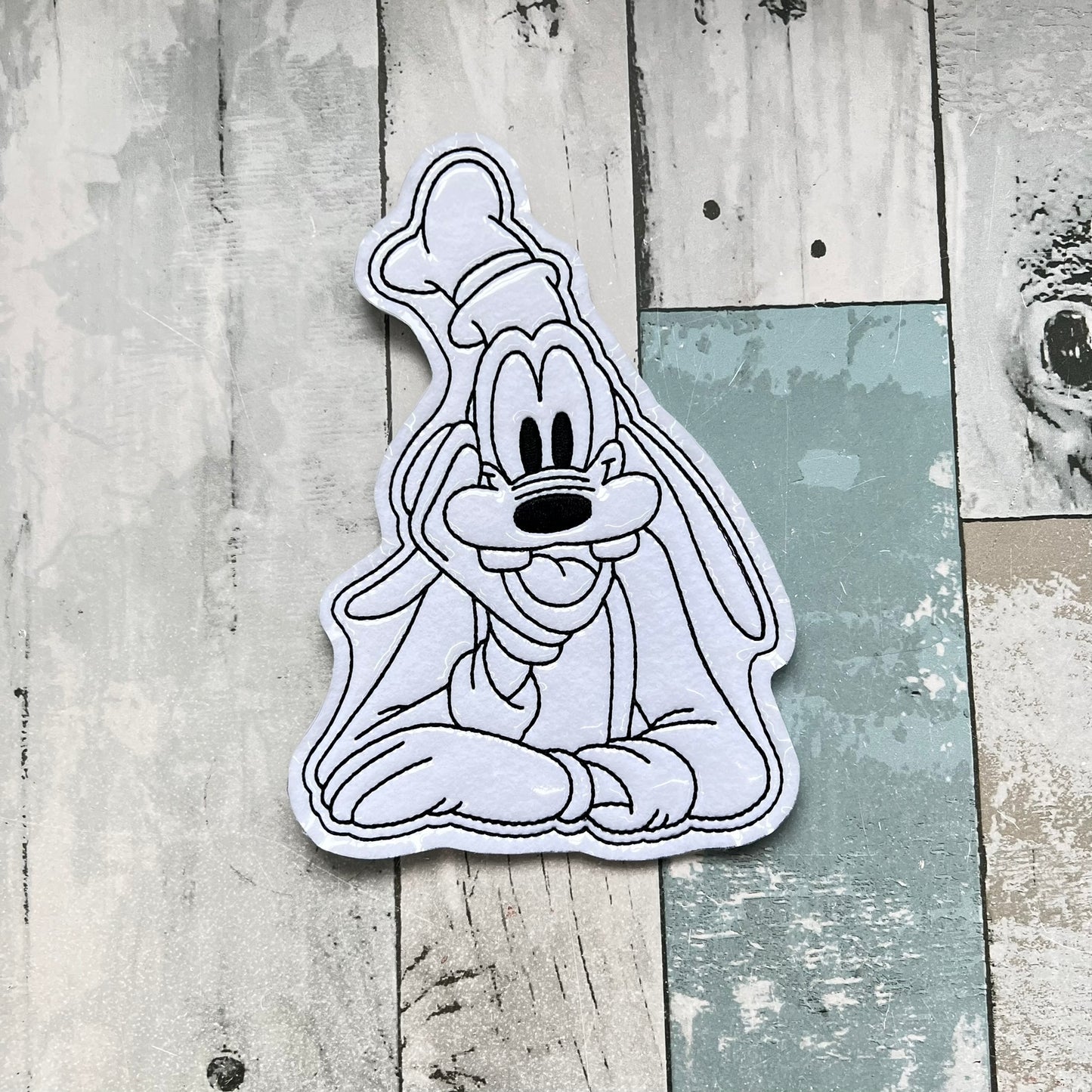 Puppy Dog Head Colouring Dolls