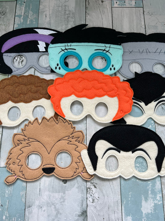 Monster Motel Felt Play Mask