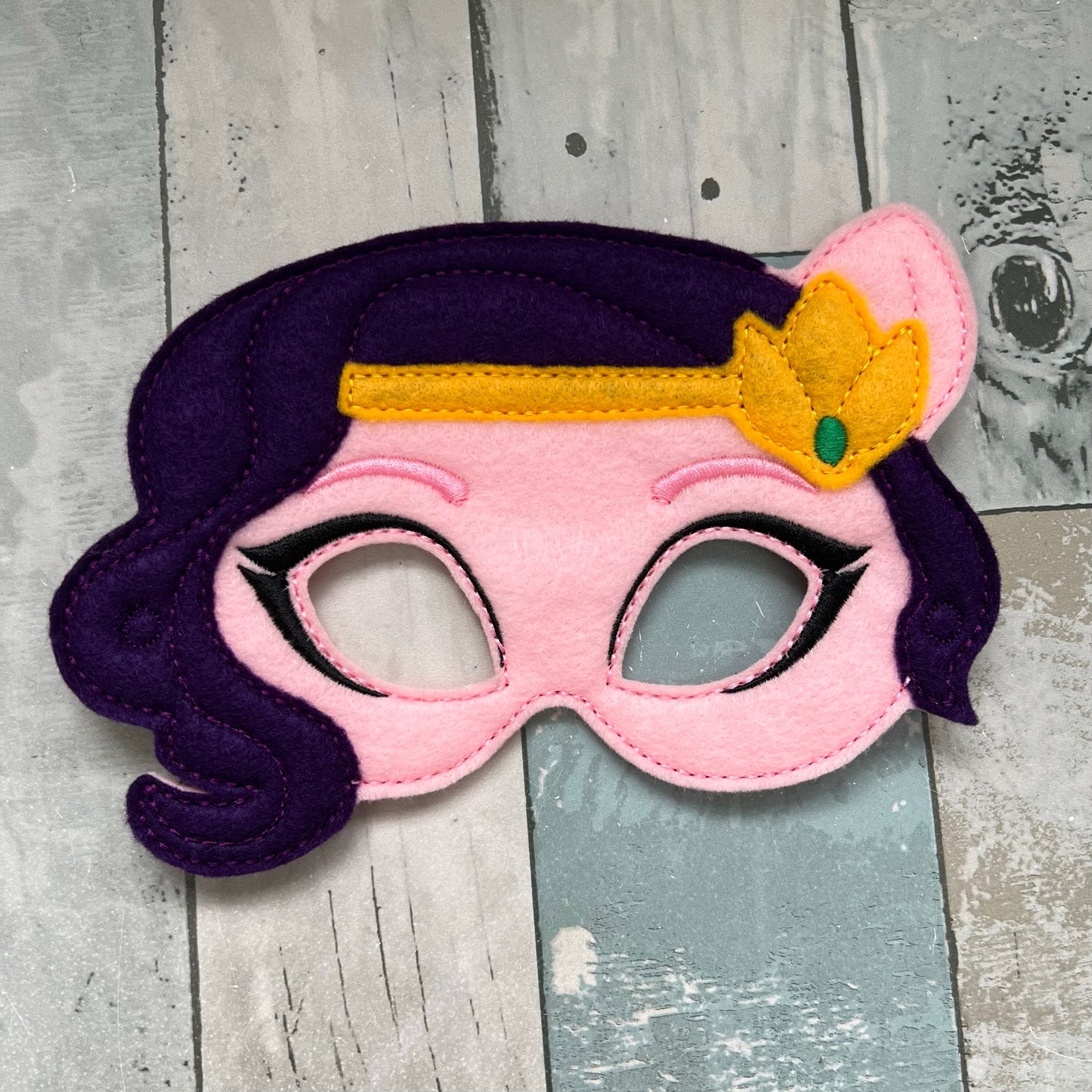 Horses Felt Play Mask