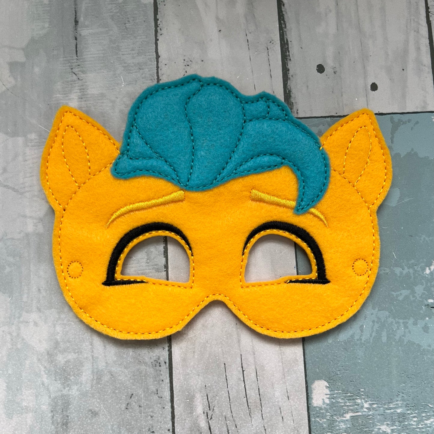 Horses Felt Play Mask