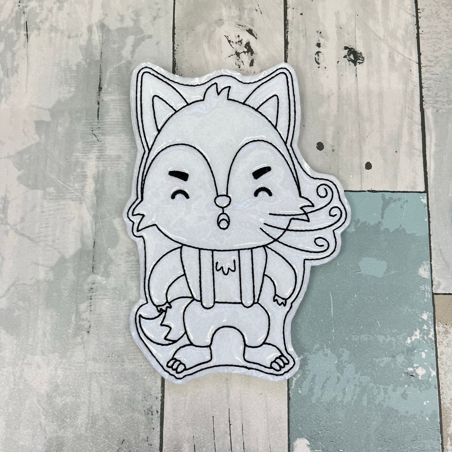 3 Little Pigs Colouring Dolls