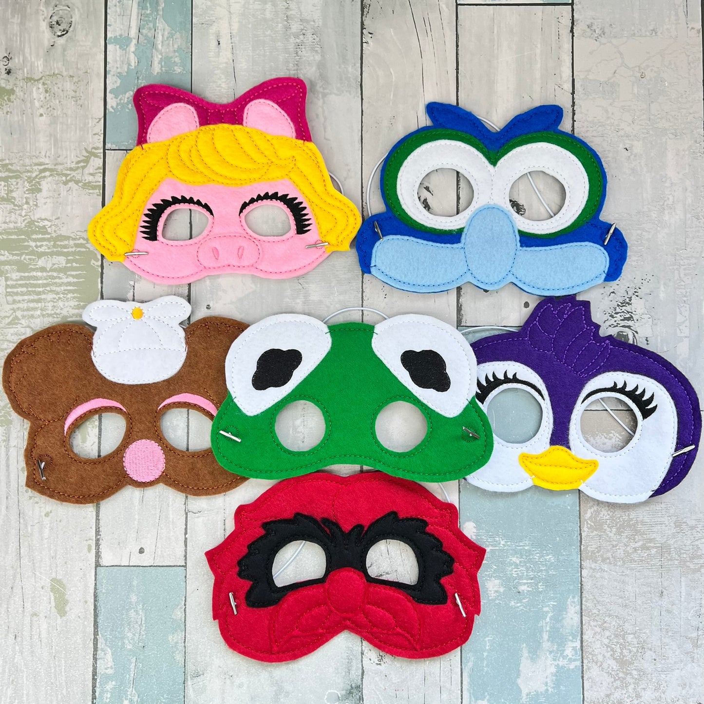 Cuddle Pals Felt Play Masks