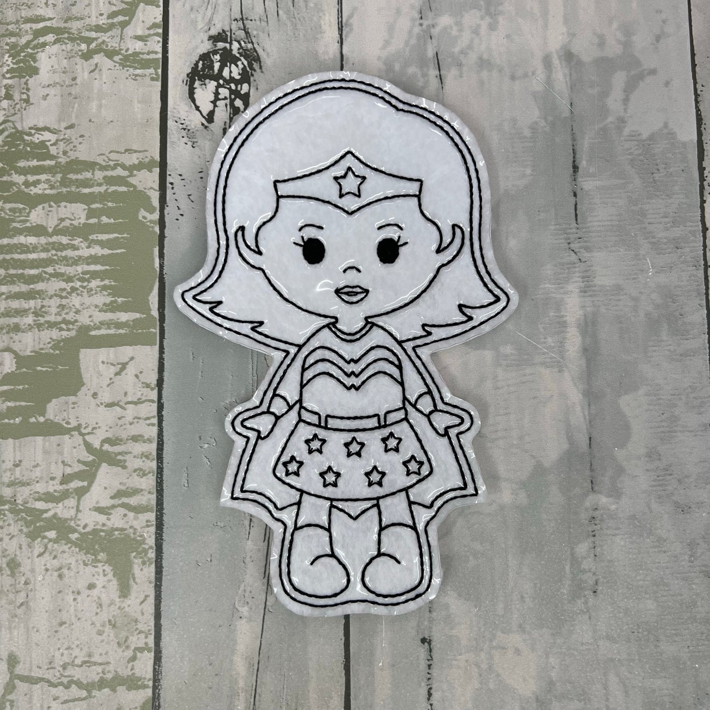 Superhero Set 6 Colouring Doll