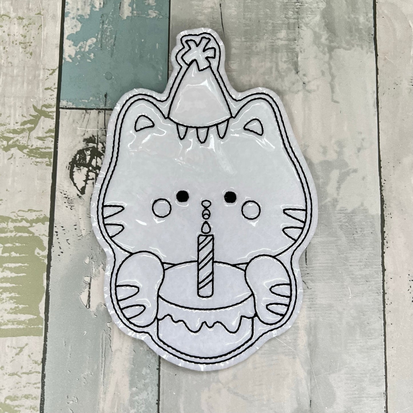 Birthday Kitty Colouring Dolls