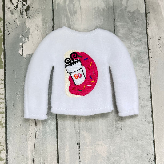 Doughnut Shop Elf Sweater