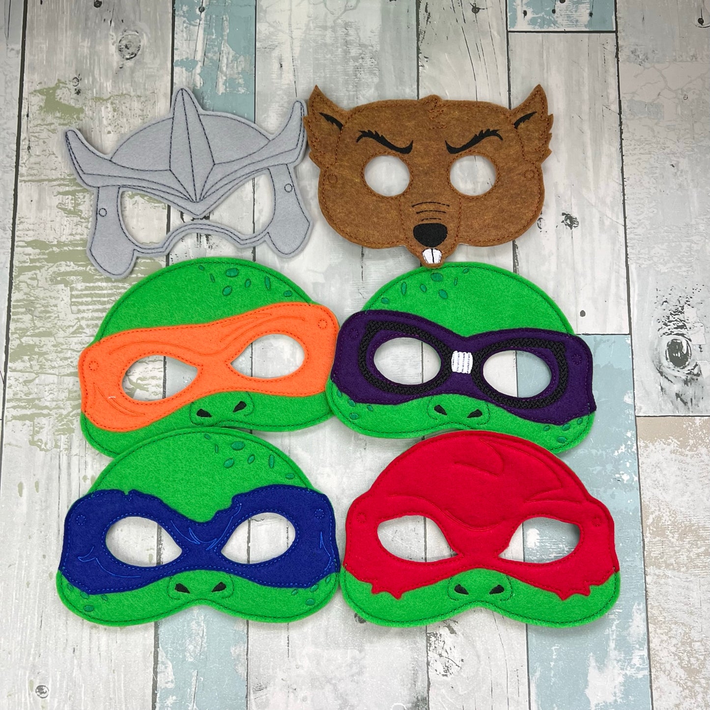 Sewer Dwellers Felt Play Mask