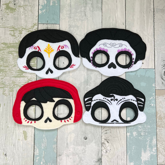 Hot Chocolate Felt Play Masks