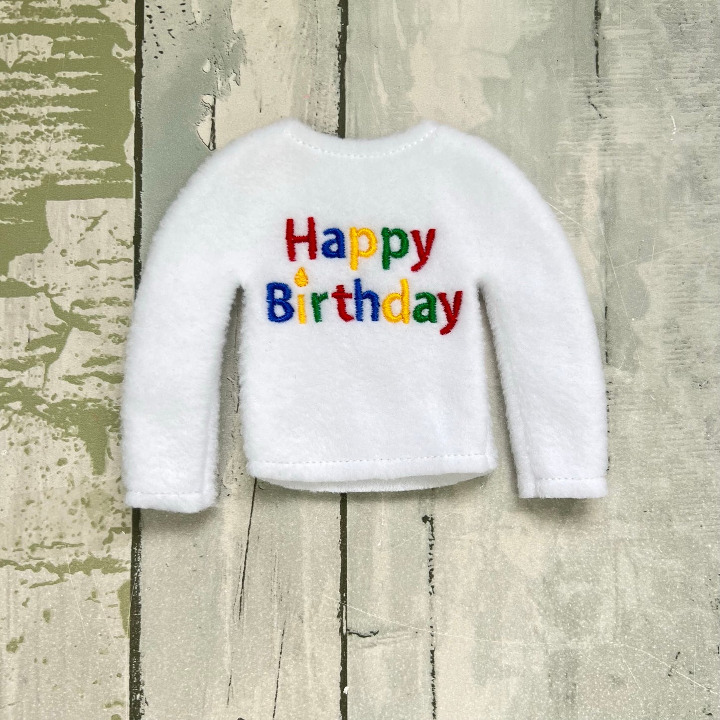 Happy Birthday Elf Sweater