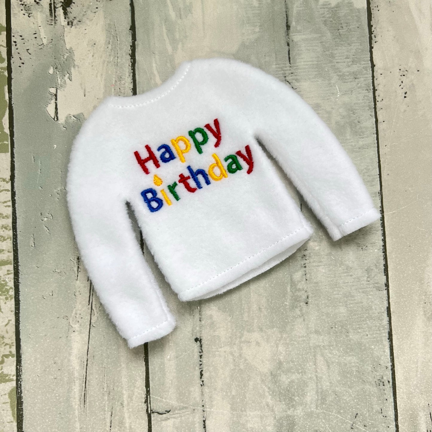 Happy Birthday Elf Sweater