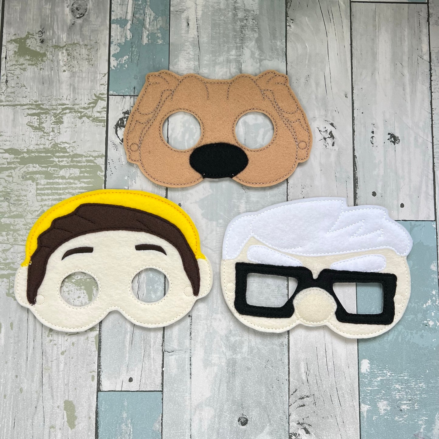 Balloon House Guy Felt Play Mask