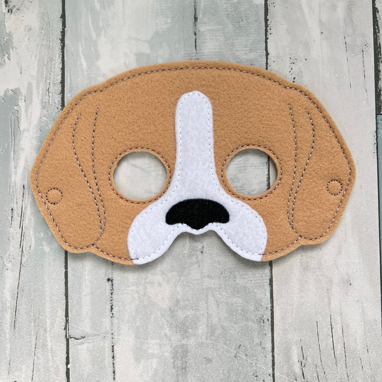 Beagle Felt Play Mask