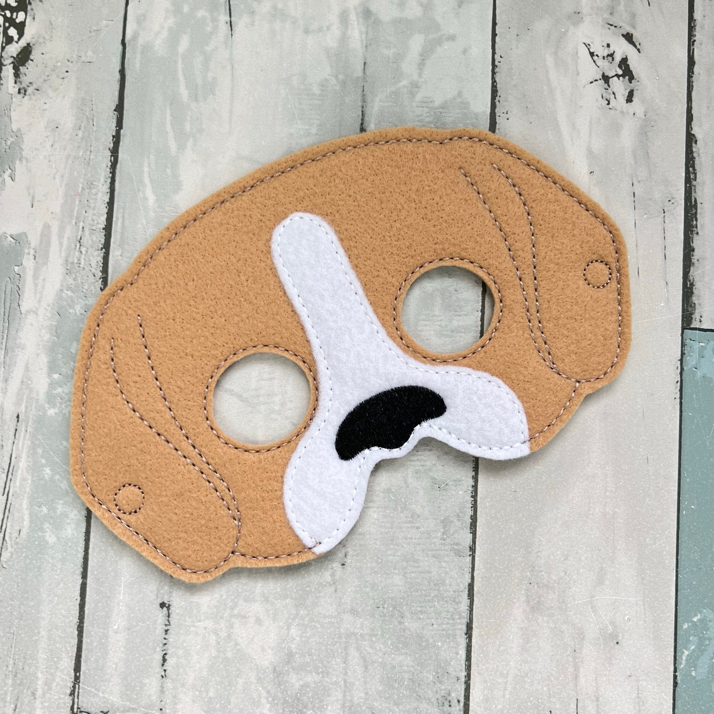 Beagle Felt Play Mask