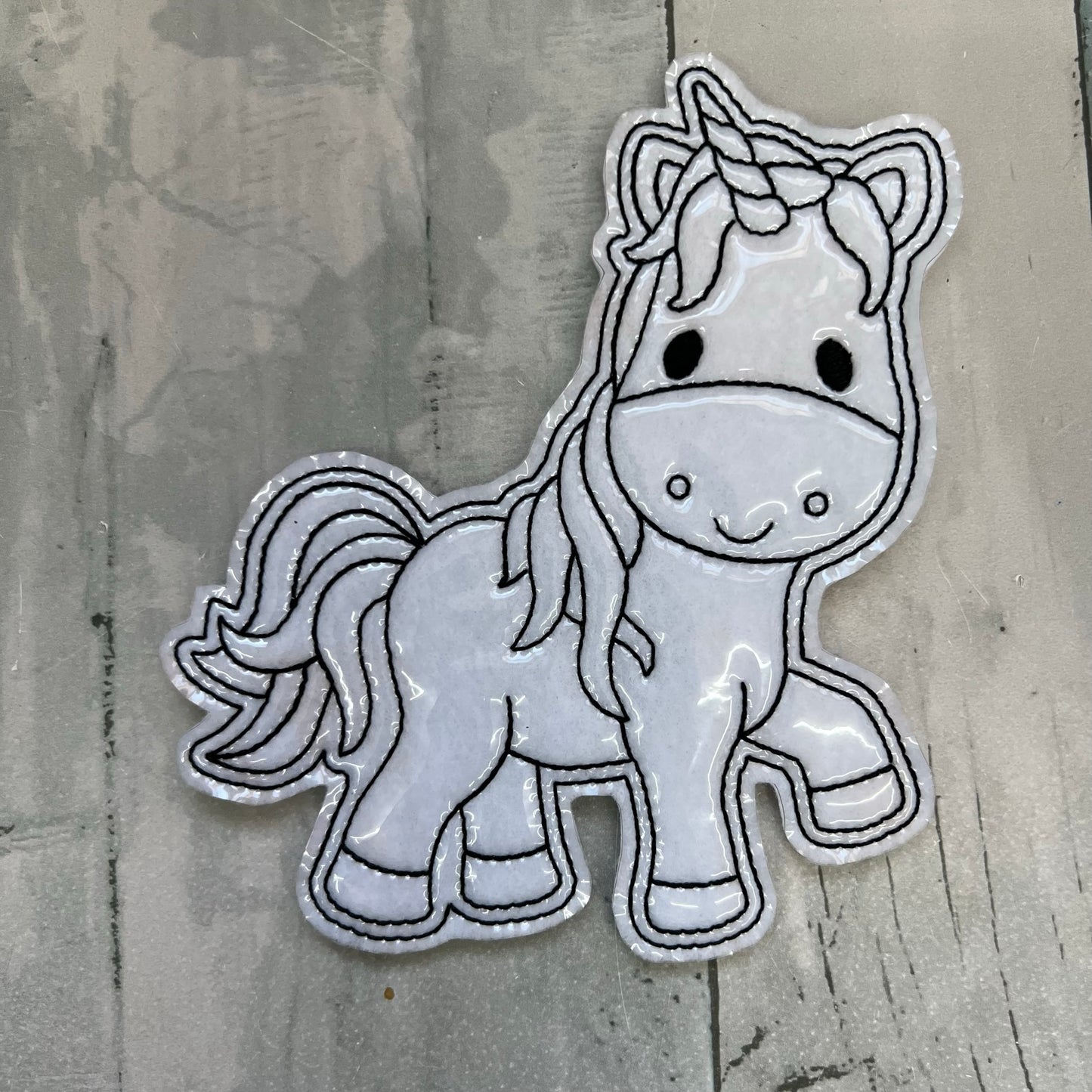 Unicorn Set 1 Colouring Dolls