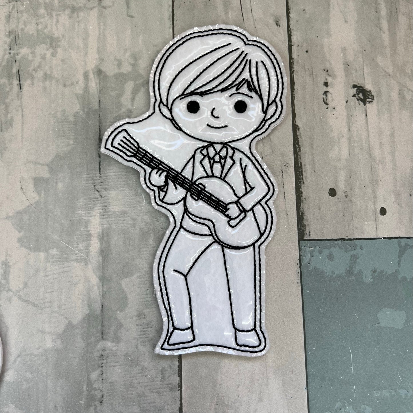 Music Set 1 Colouring Dolls